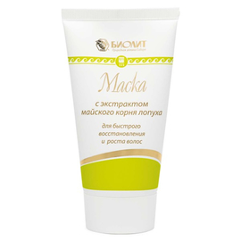 Маска с экстрактом корня лопуха